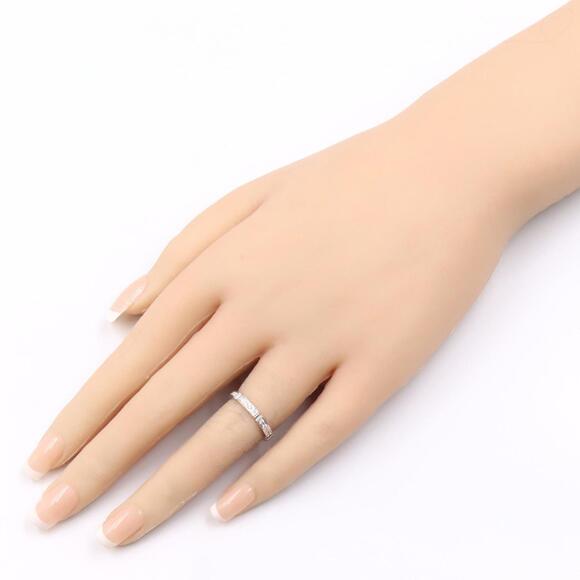 CARTIER 18k Silver Diamond Ring - Picture 8 of 8